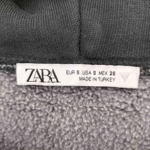 ザラ ZARA フェイドエフェクトリングフーディ レディース import:S
